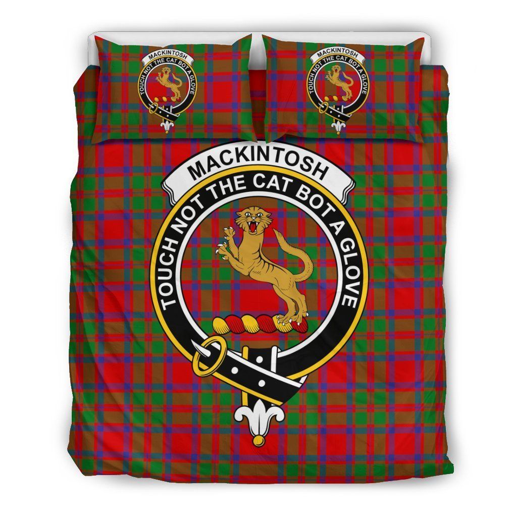 Mackintosh Clan Badge Tartan Bedding Set