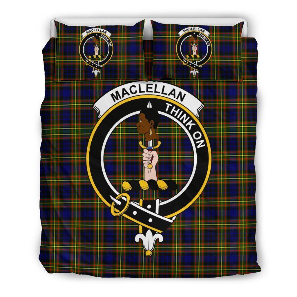 Maclellan Clan Badge Tartan Bedding Set