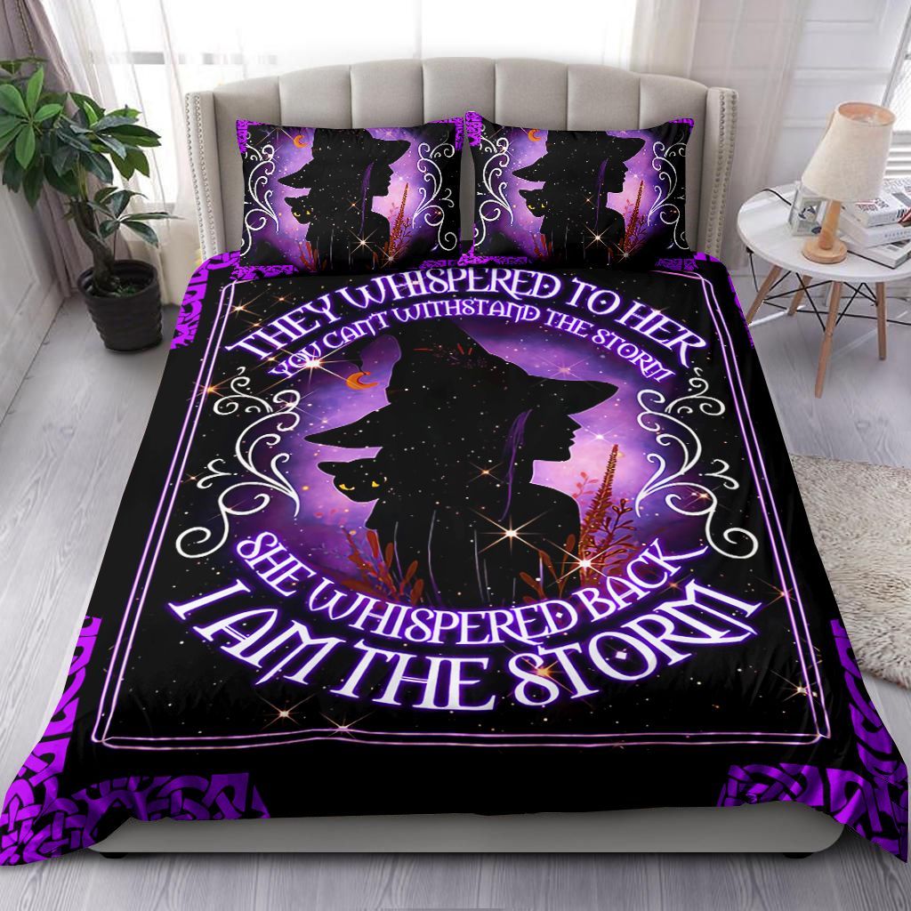 Magic Girl Black Bedding Set