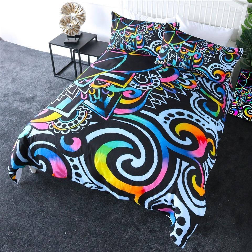 Magic Mandala Flower Bedding Set