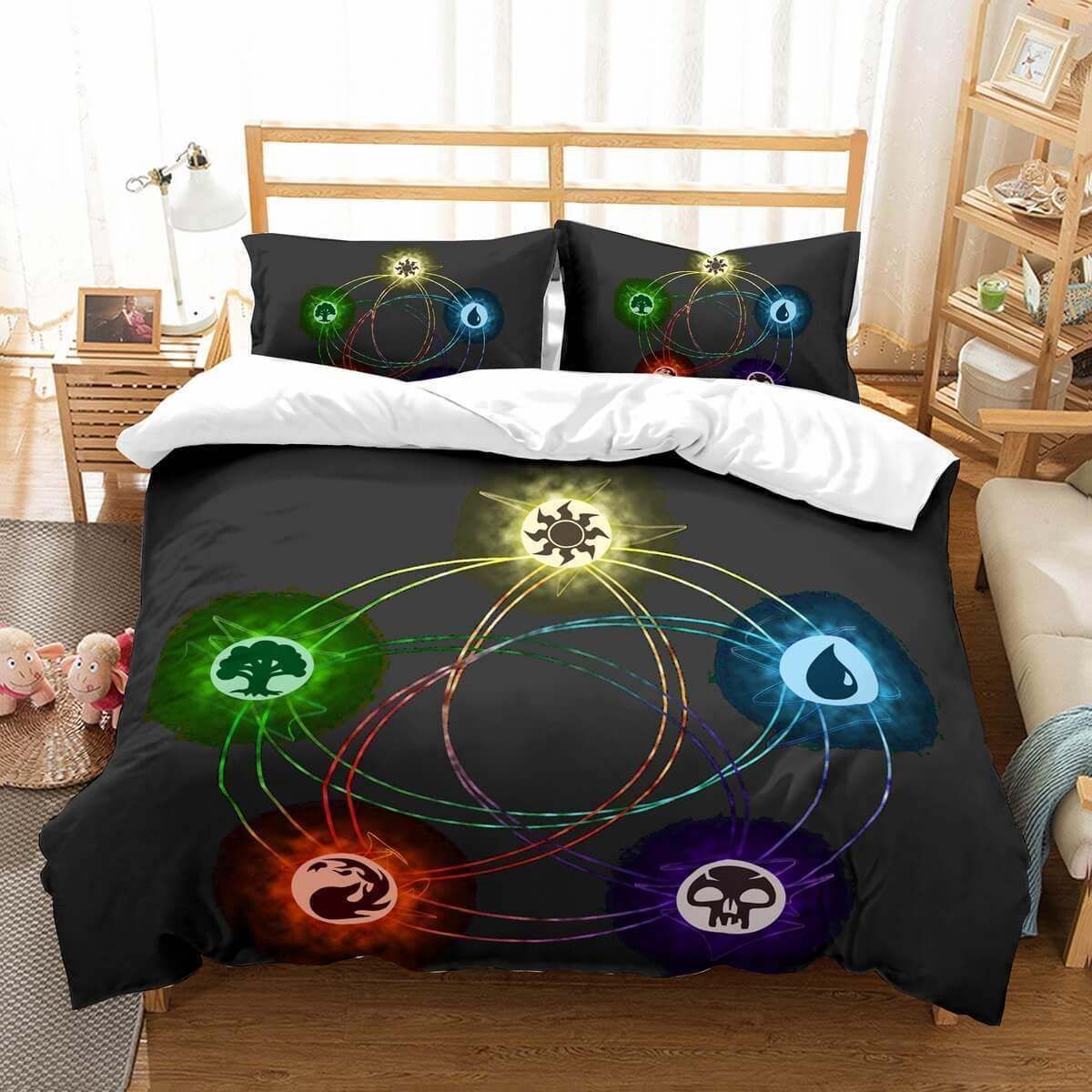 Magic The Gathering Printed Bedding Set