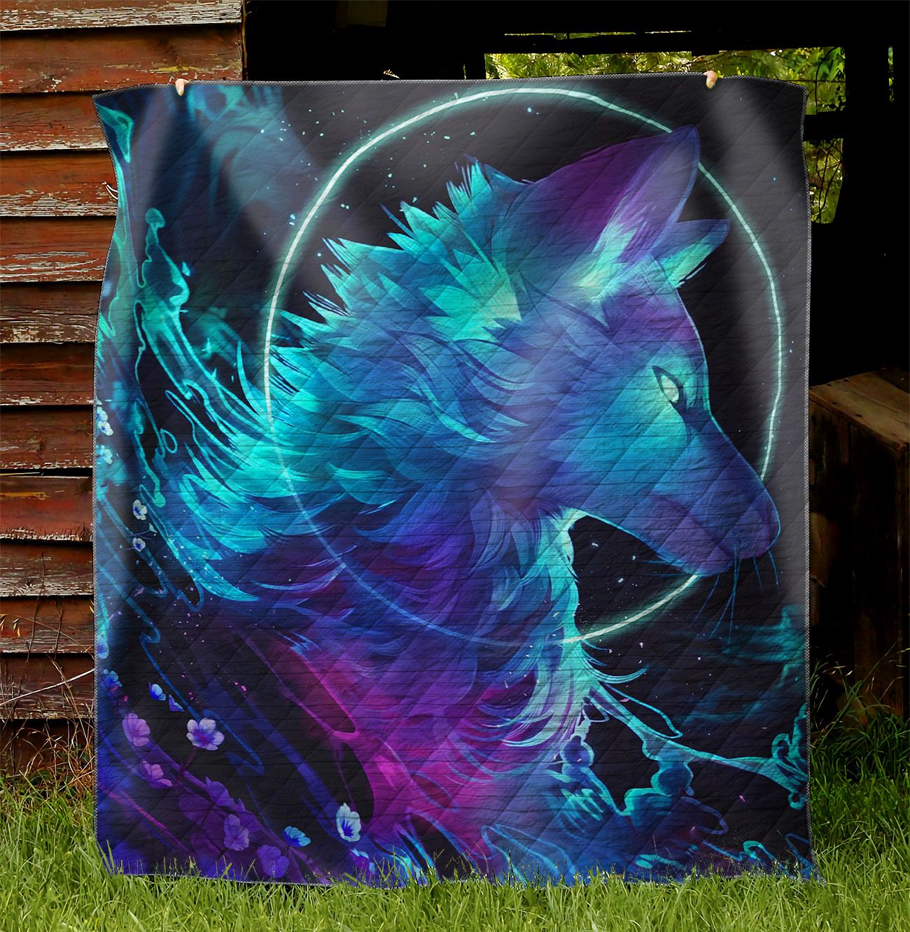 Magic Wolf NI0202047YD Quilt Blanket