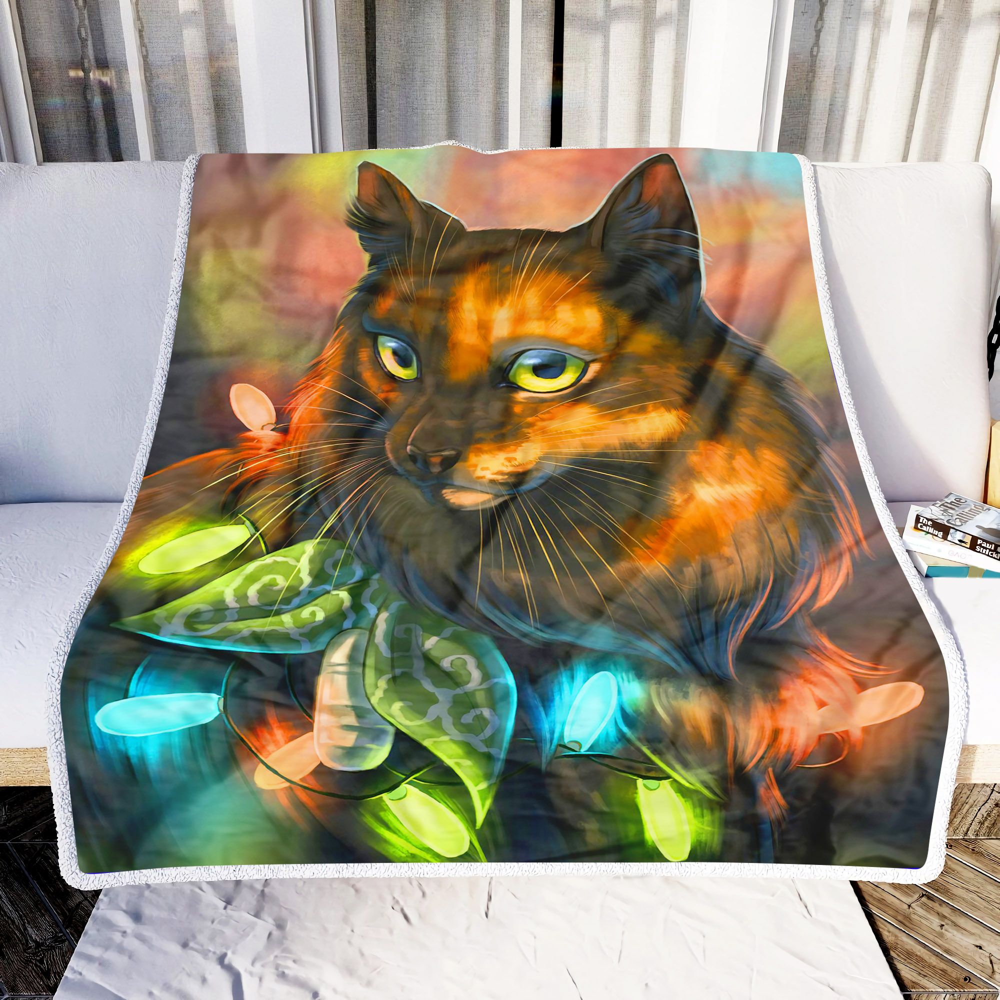 Magical Cat Fleece Blanket