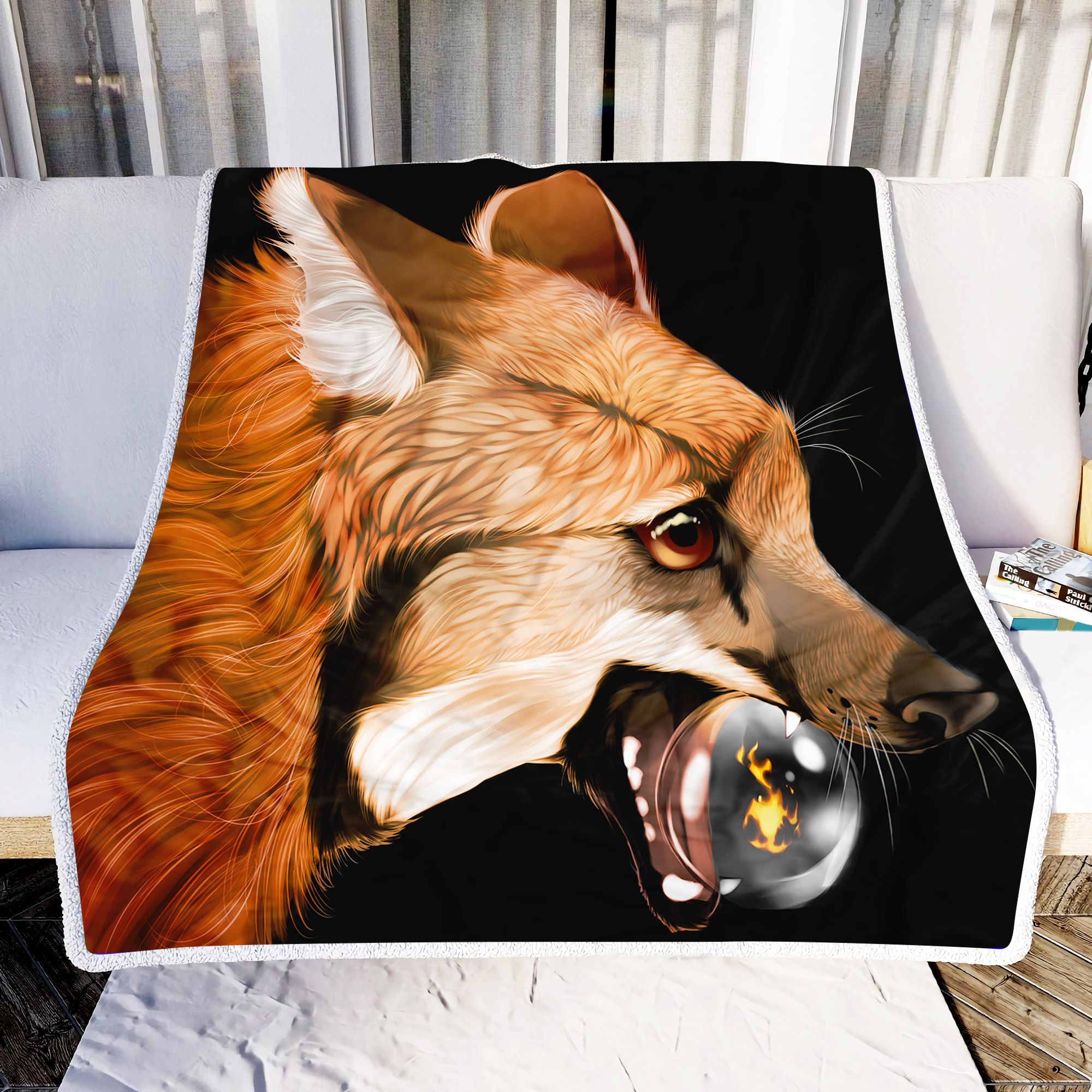 Magical Fox Fleece Blanket