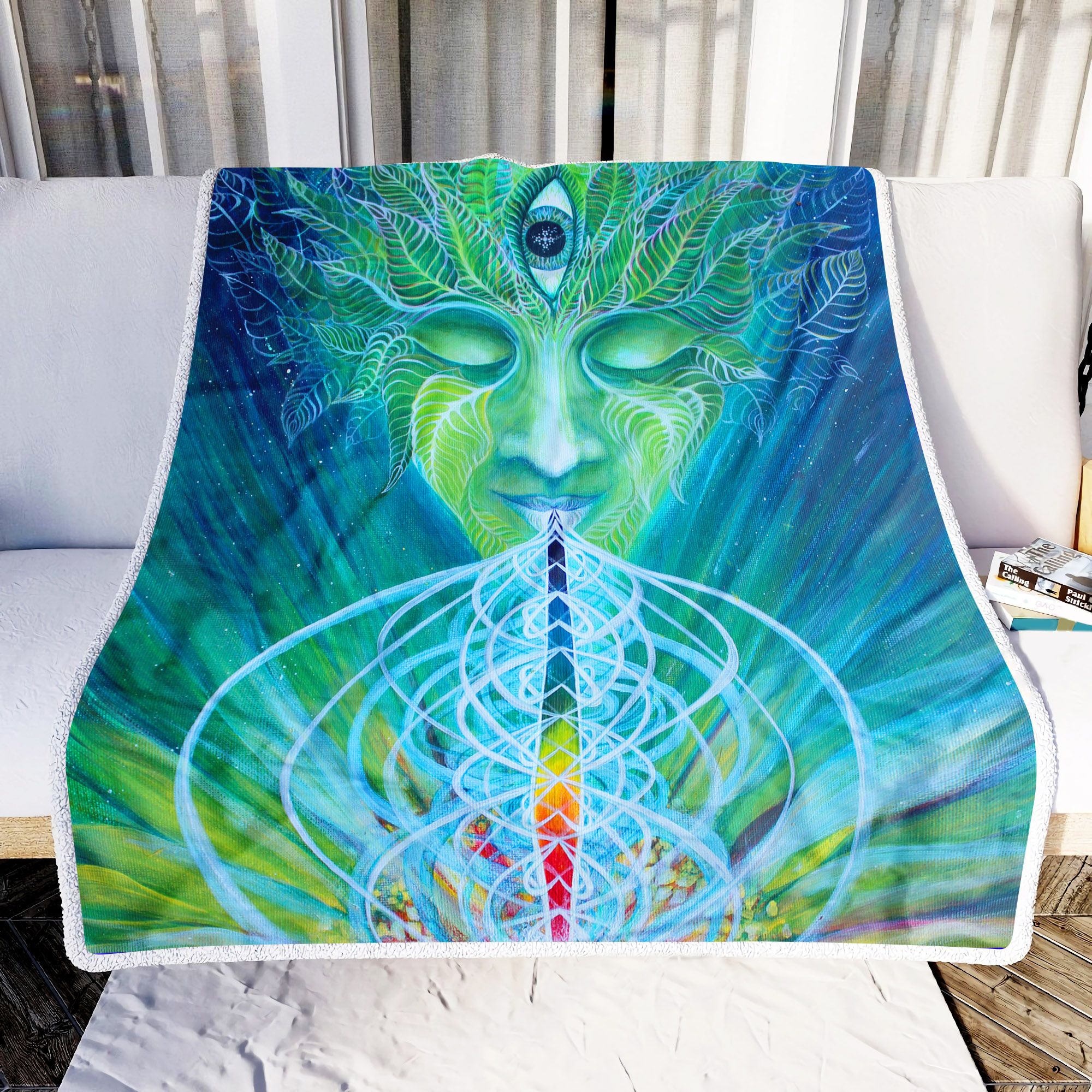 Magical Myth Angel Fleece Blanket