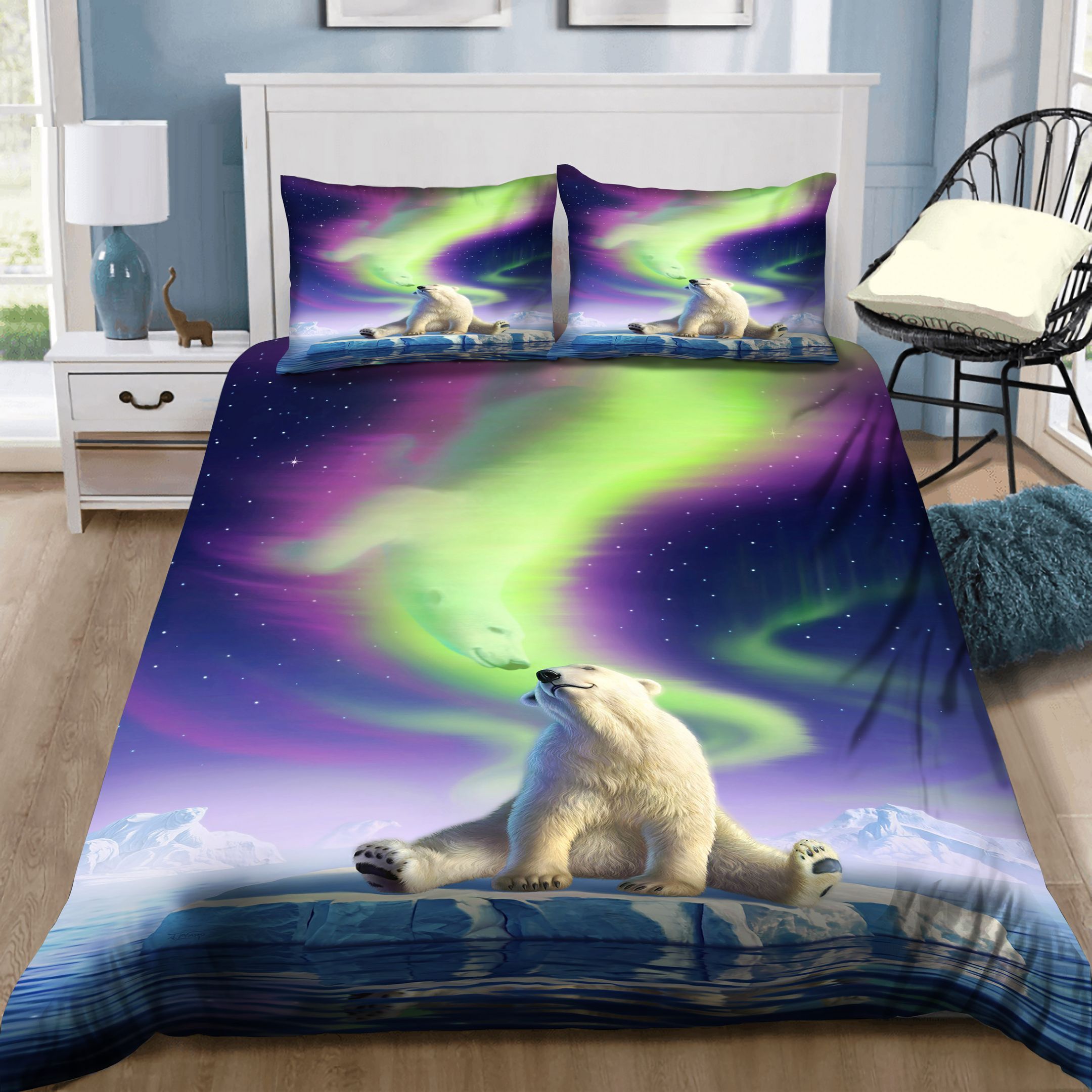 Magical Polar Bear Bedding Set