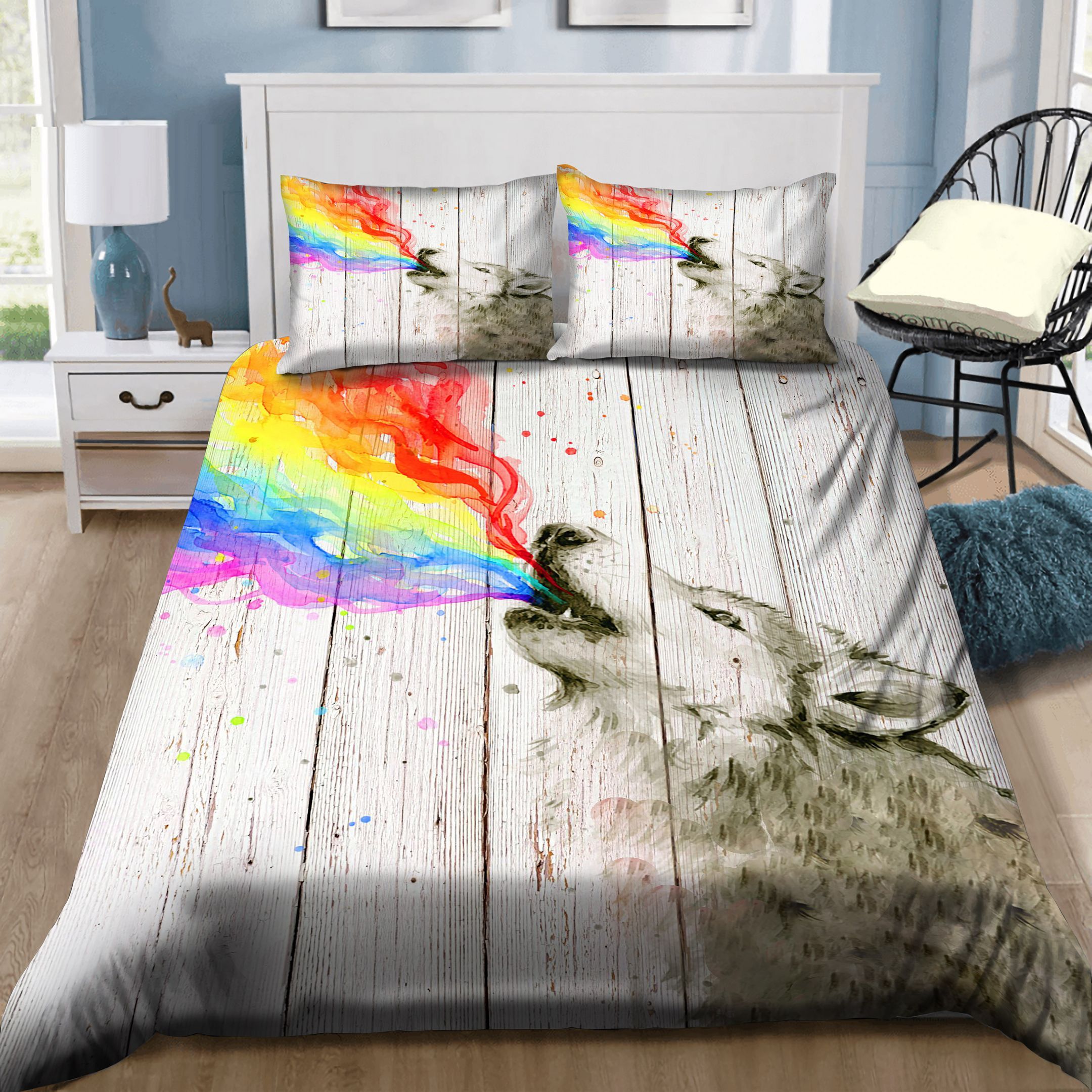 Magical Wolf Bedding Set
