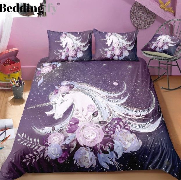 Majestic Unicorn Bedding Set