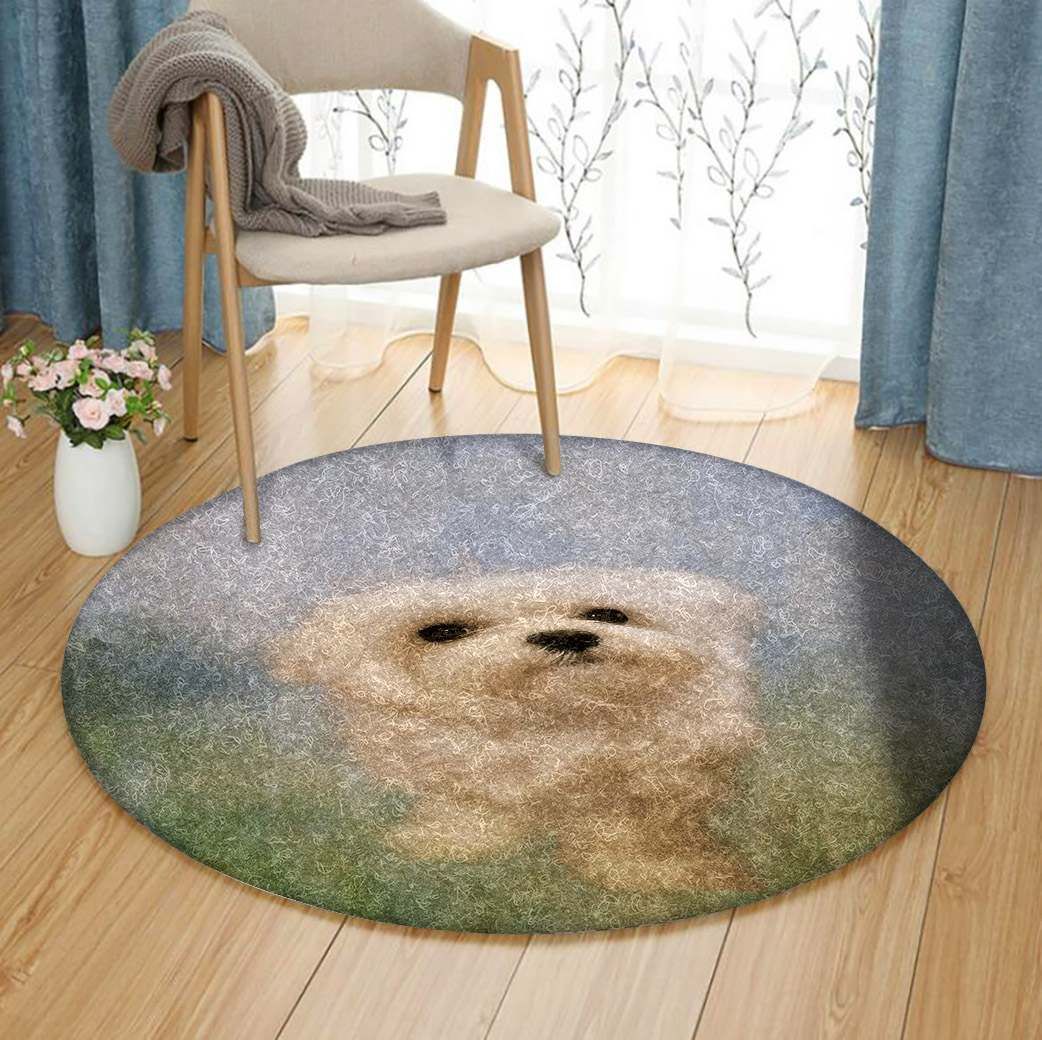 Maltese Round Carpet