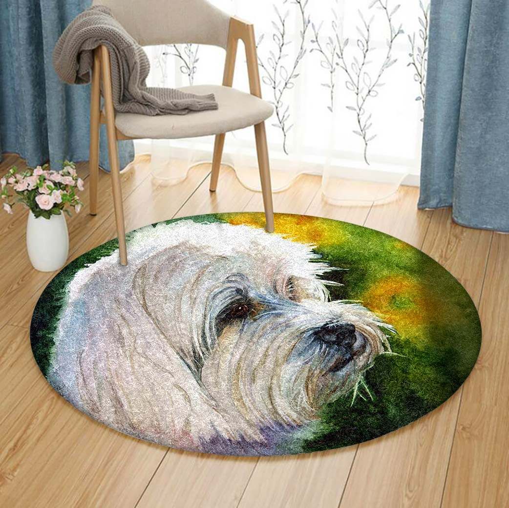 Maltese Round Carpet