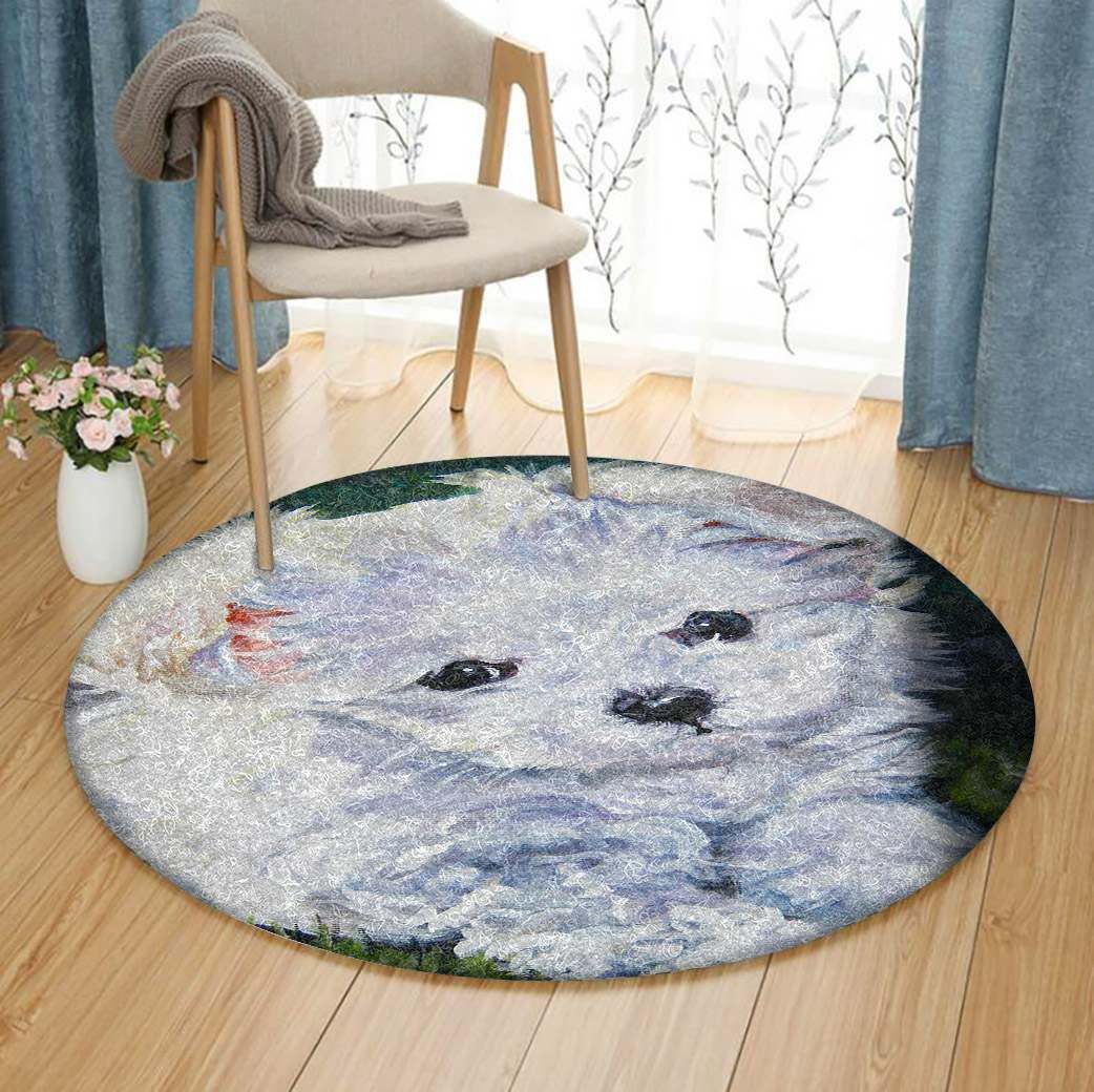 Maltese Round Carpet