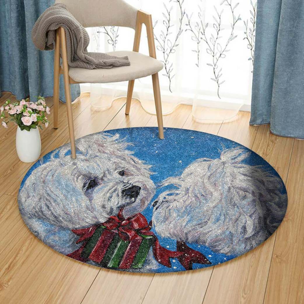Maltese Round Carpet