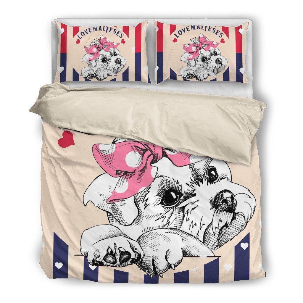 Malteses Bedding Set