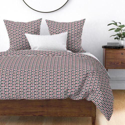 Mama S Boy Valentines Day Fabric Bedding Set