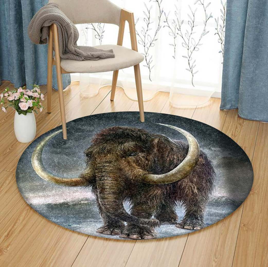 Mammoth Round Carpet