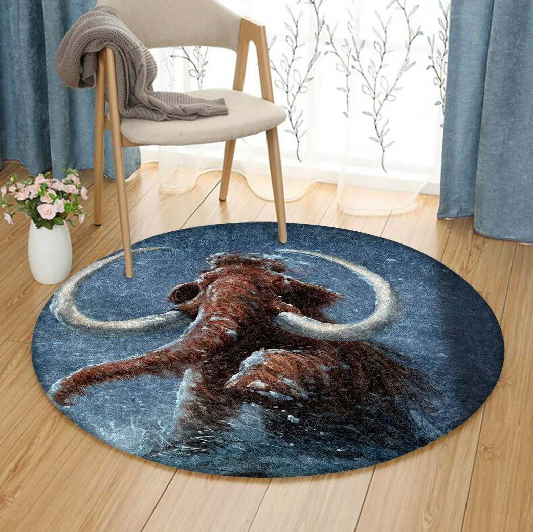 Mammoth Round Carpet