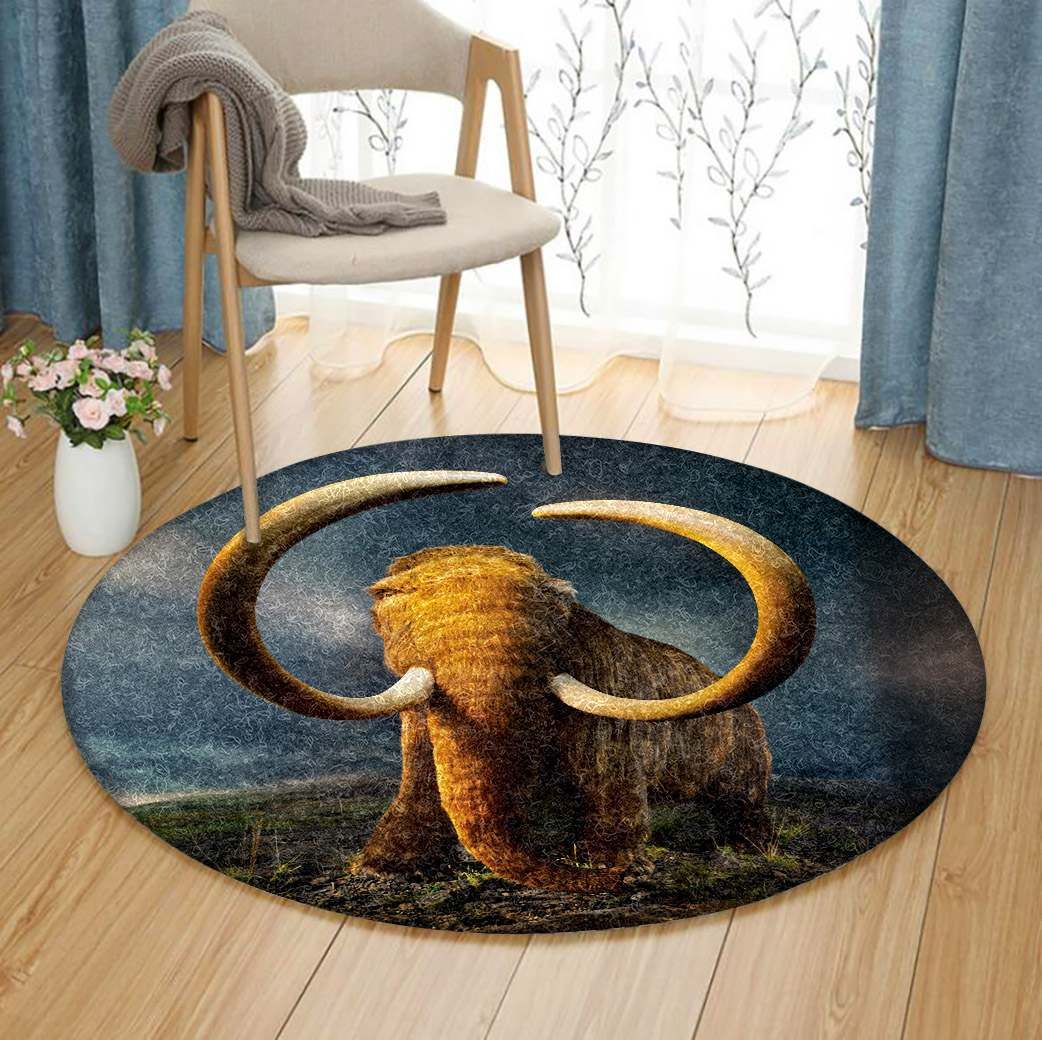 Mammoth Round Carpet