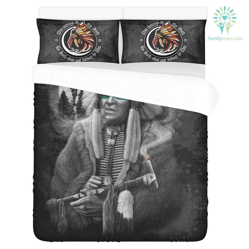 Man Belongs To The Earth The Earth Does Not Belong To Man Bedding Set