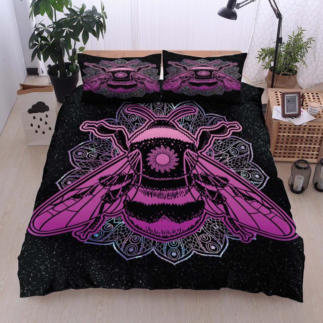 Mandala Bee Bedding Set