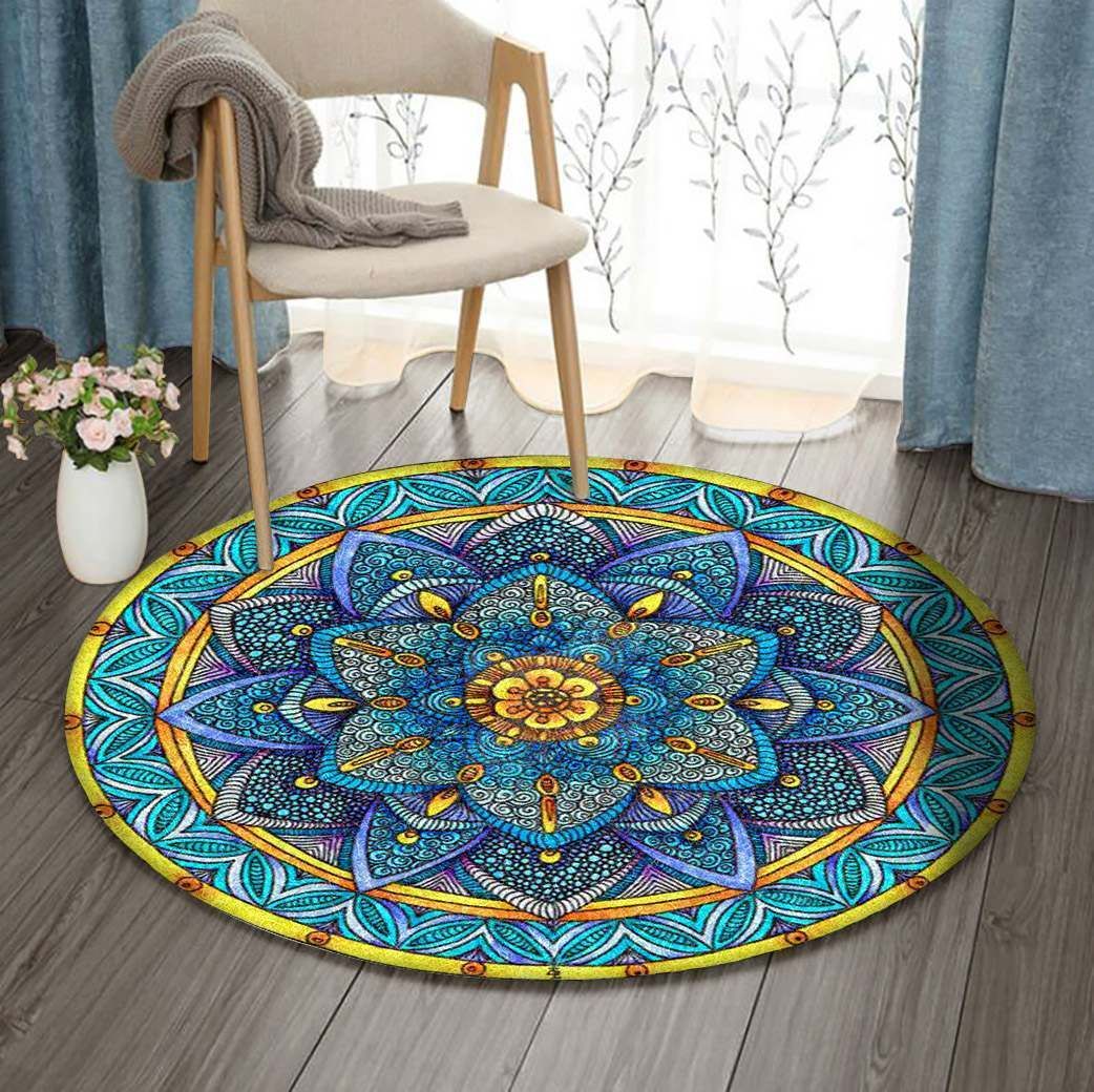 Mandala Round Carpet