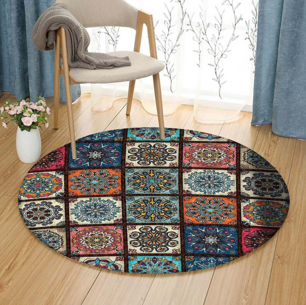 Mandala Round Carpet
