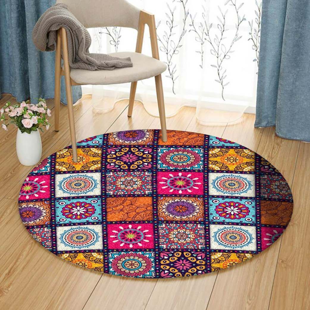 Mandala Round Carpet