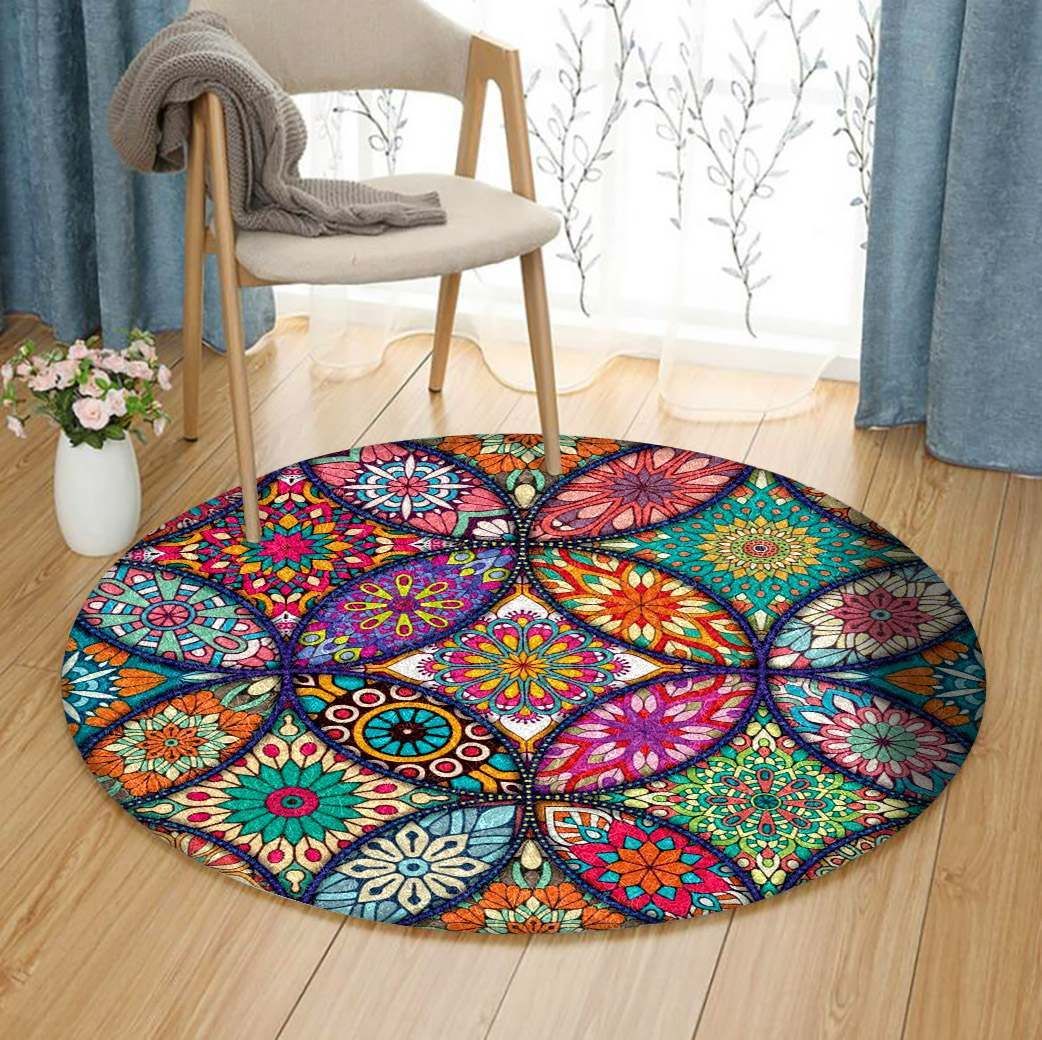 Mandala Round Carpet