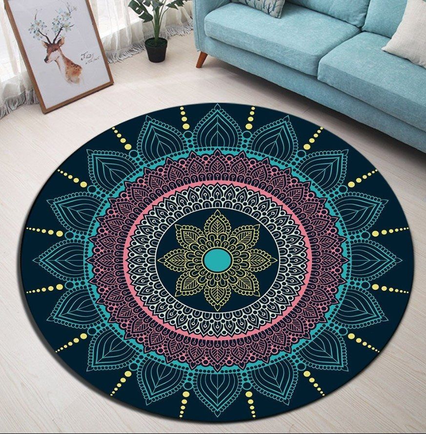 Mandala Round Carpet
