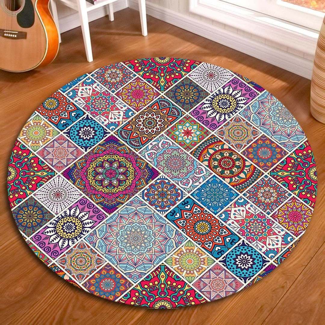 Mandala Round Carpet