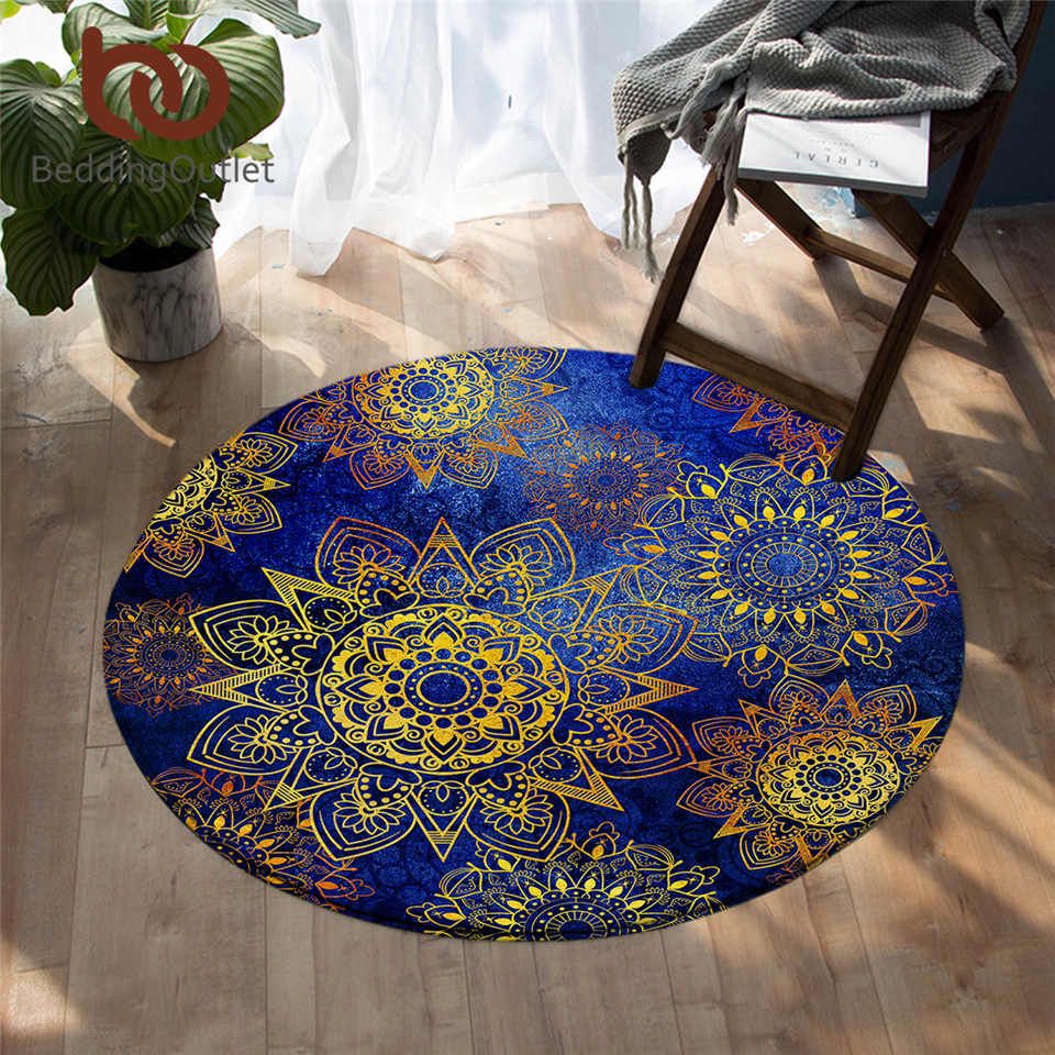 Mandala Round Carpet