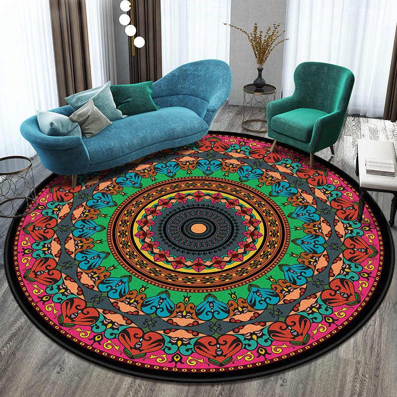 Mandala Round Carpet