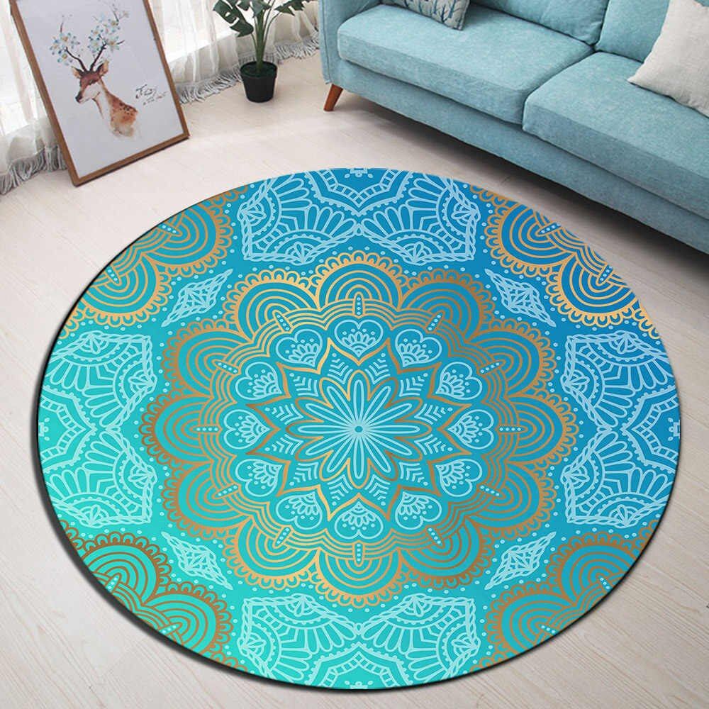 Mandala Round Carpet