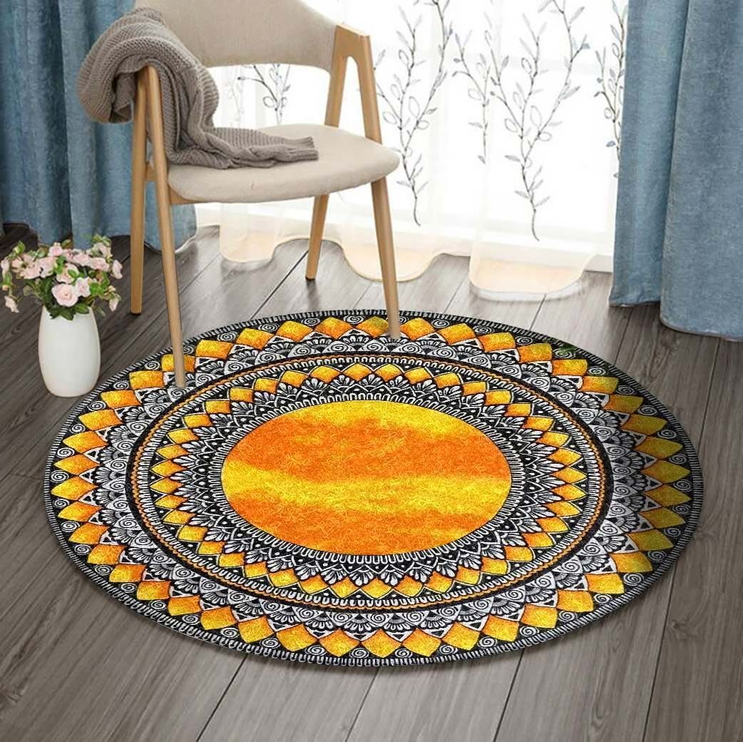 Mandala Round Carpet