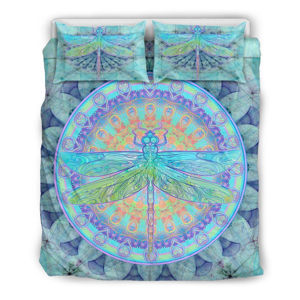 Mandala Dragonfly Bedding Set
