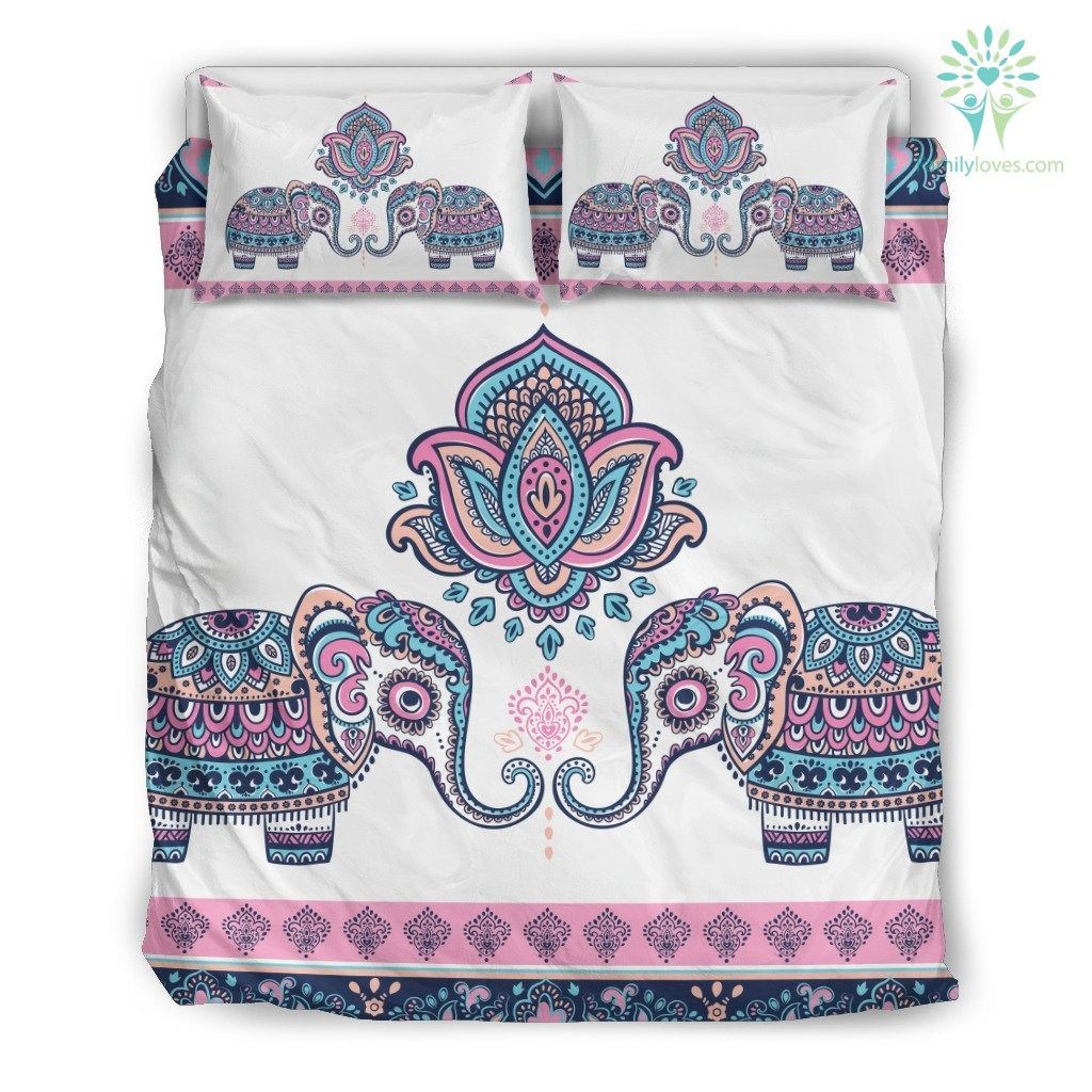 Mandala Elephant 6 Bedding Set