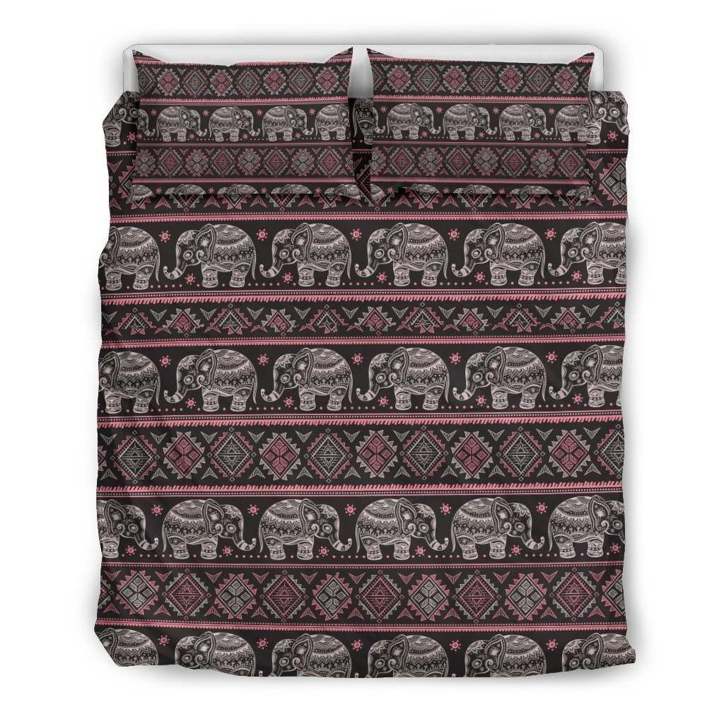 Mandala Elephant Bedding Set