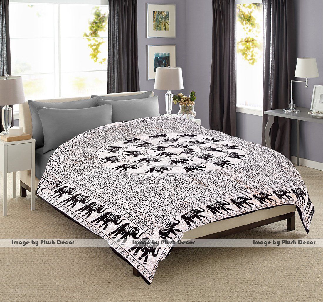 Mandala Elephant Bedding Set