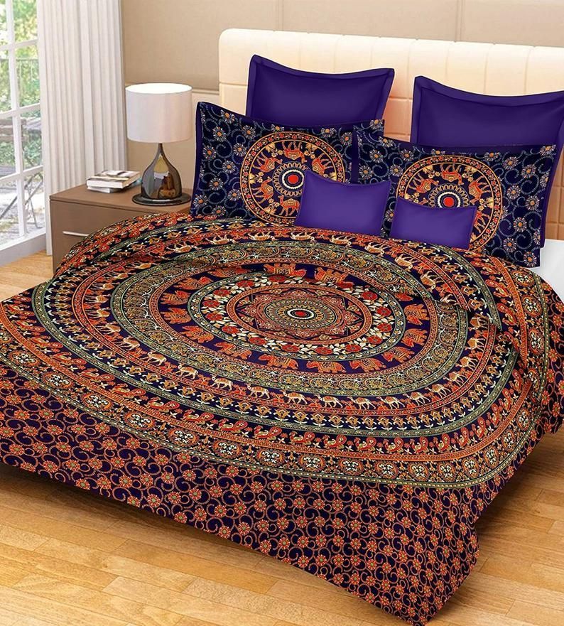Mandala Elephant Bedding Set
