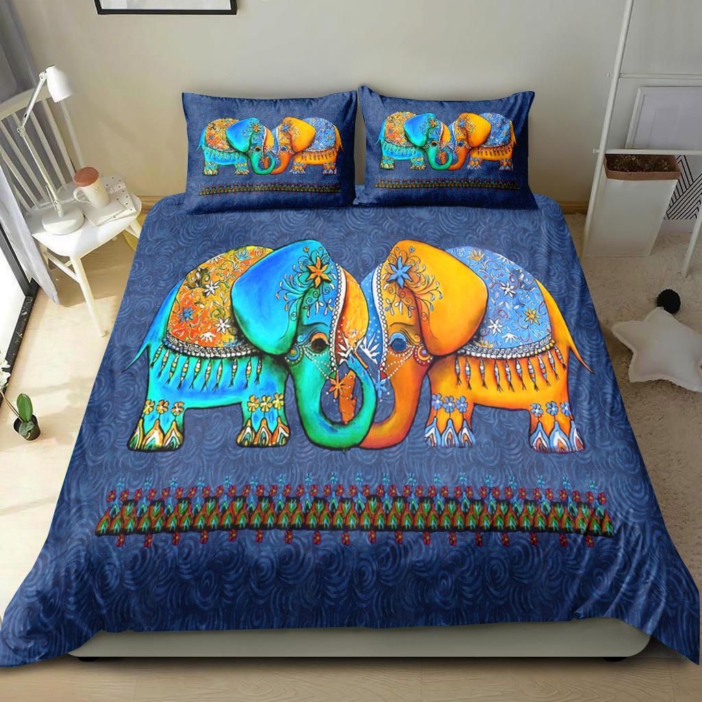 Mandala Elephant Bedding Set