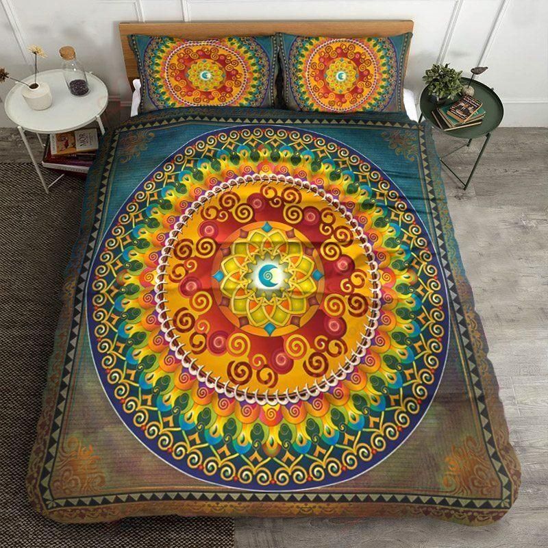Mandala Epiphania Circle Printed Bedding Set