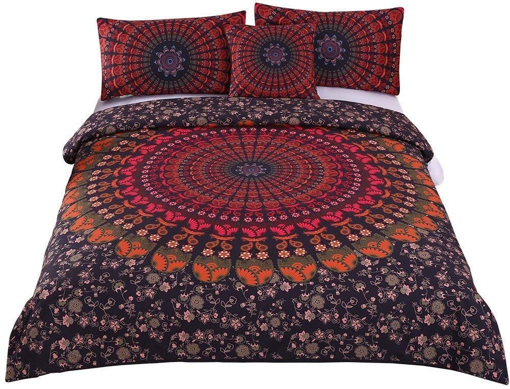 Mandala Hippie Bedding Set