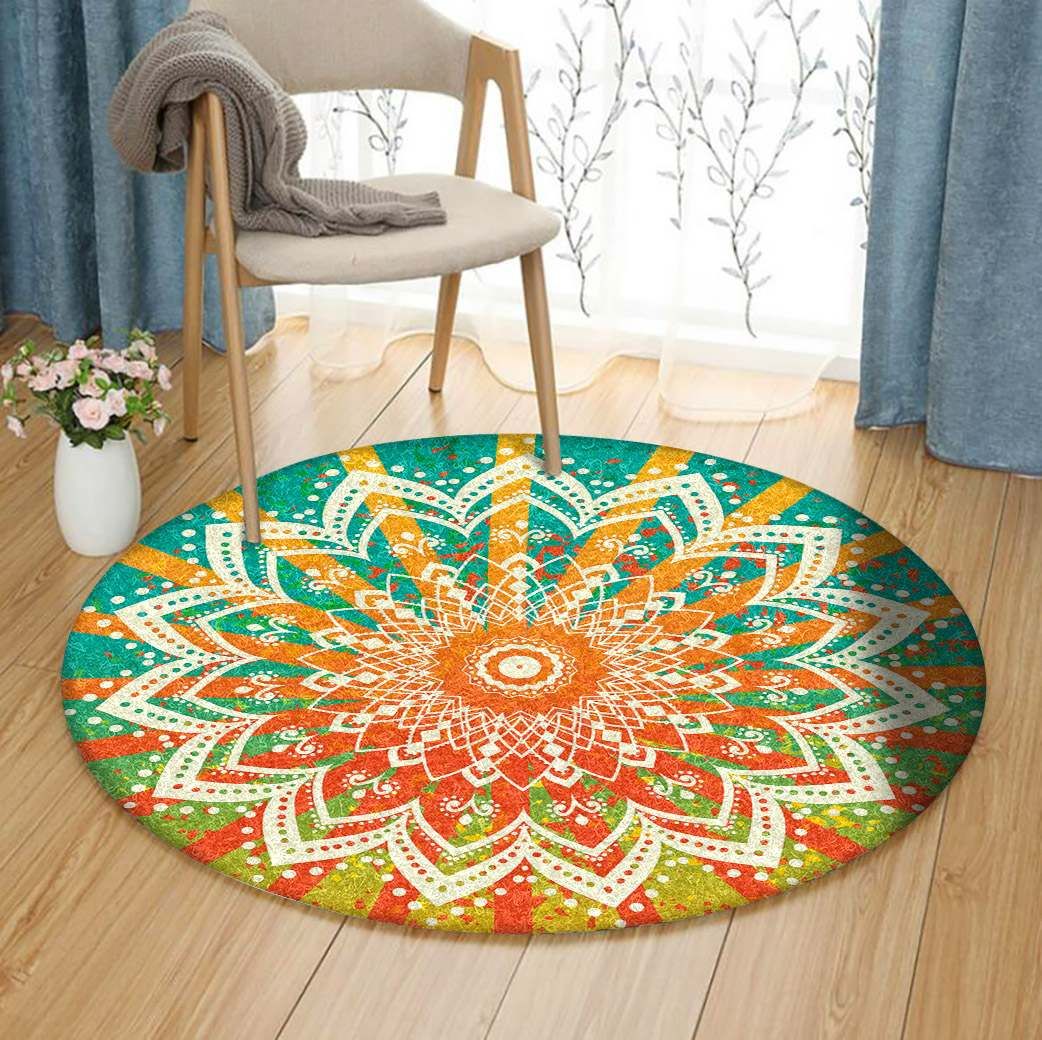 Mandala Round Carpet