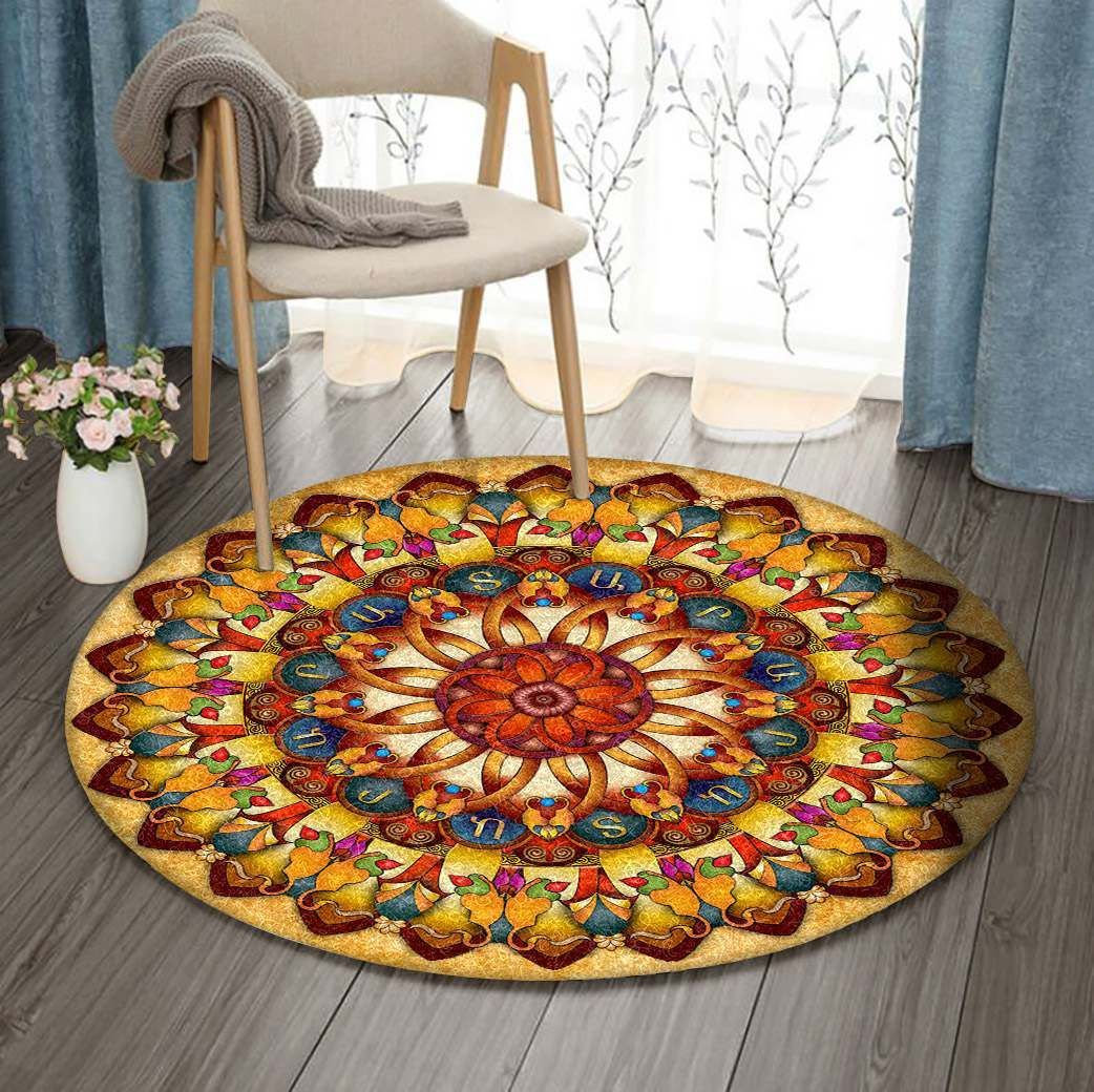 Mandala Round Carpet