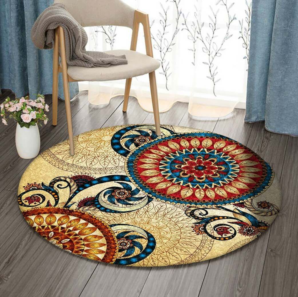 Mandala Round Carpet