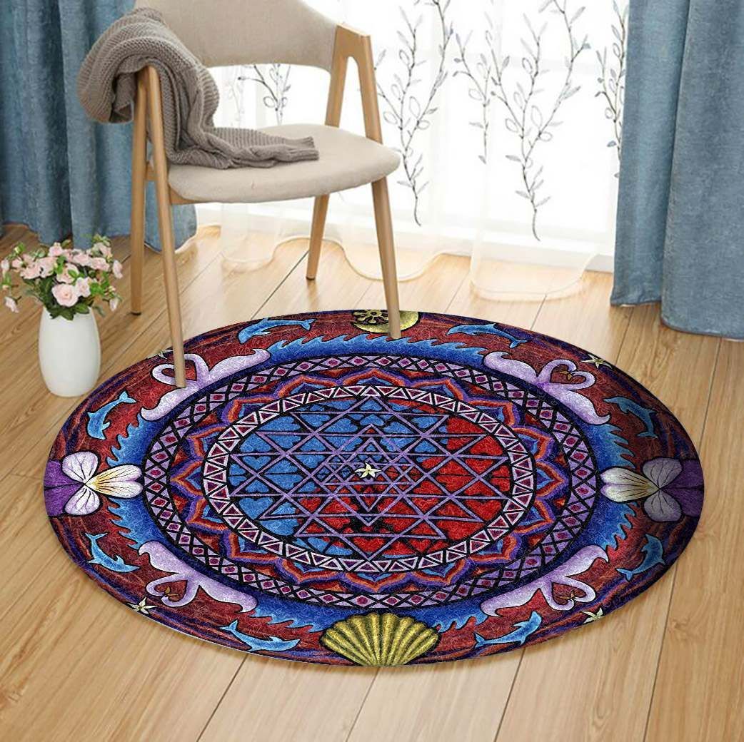 Mandala Round Carpet