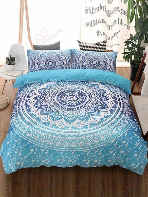 Mandala Print Bedding Set