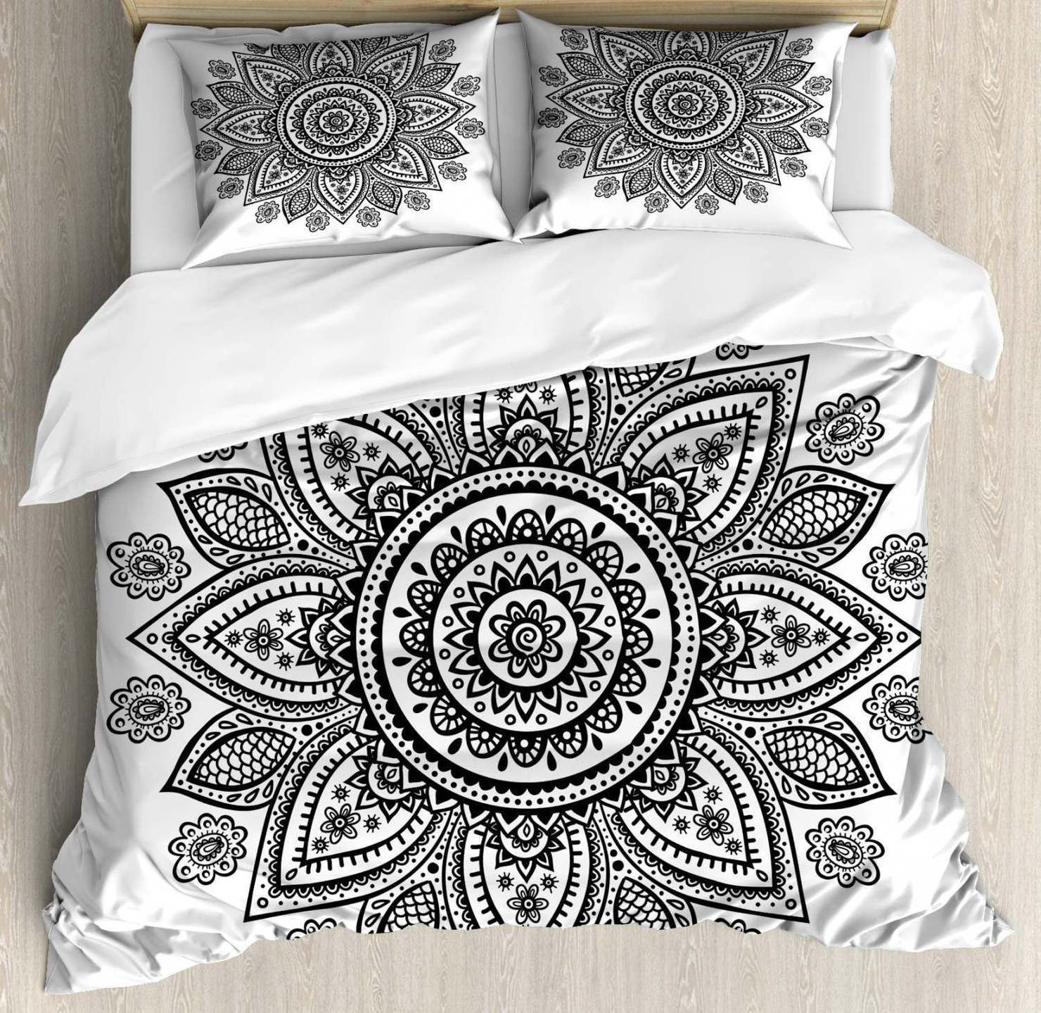 Mandala Sunflower Bedding Set