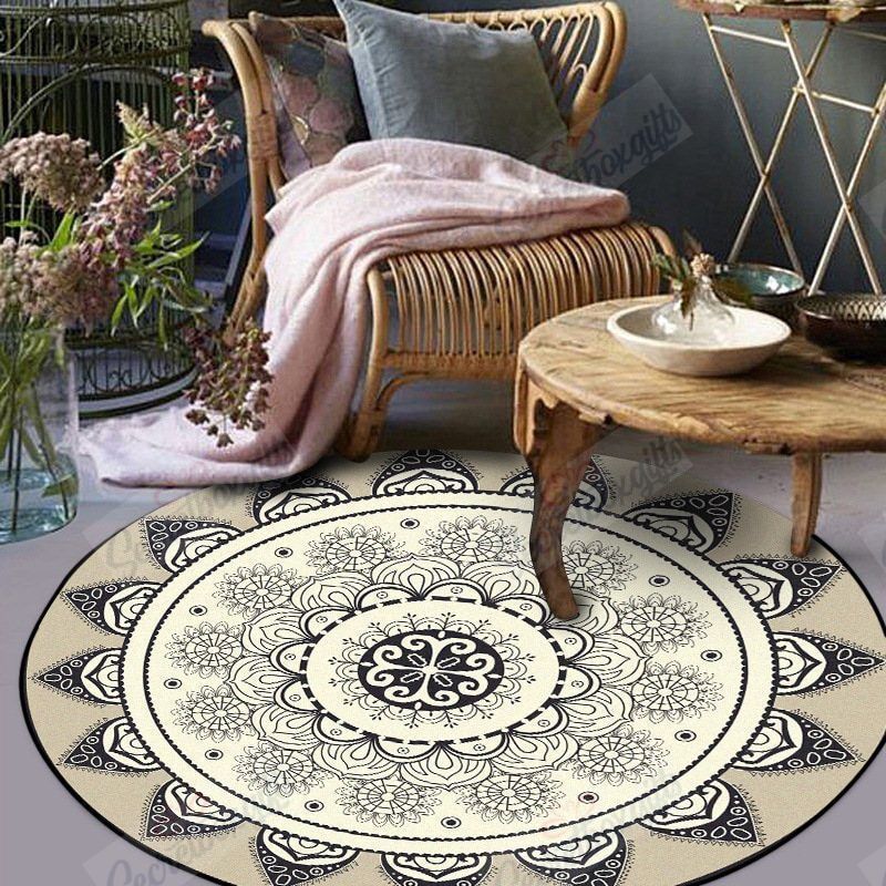 Mandala Round Carpet