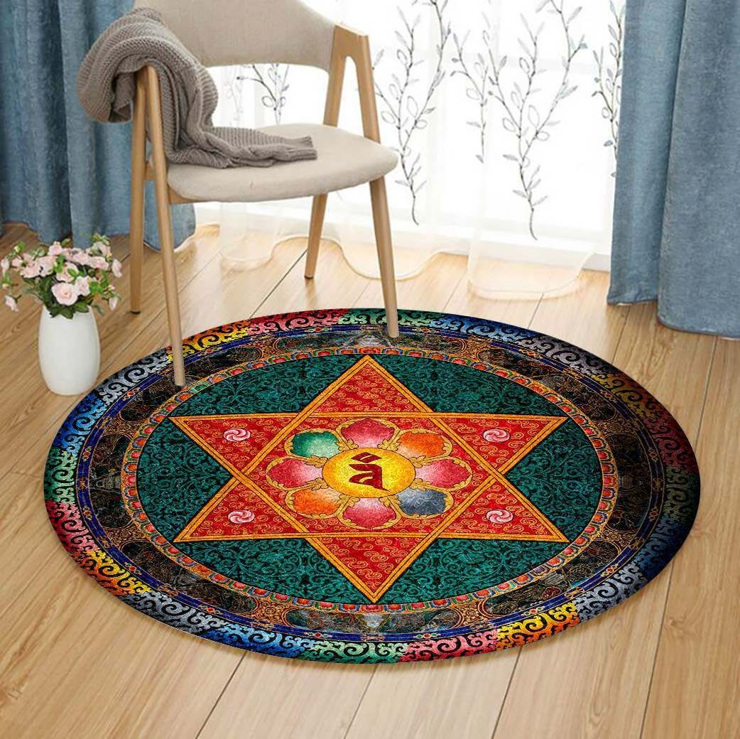 Mandala Round Carpet