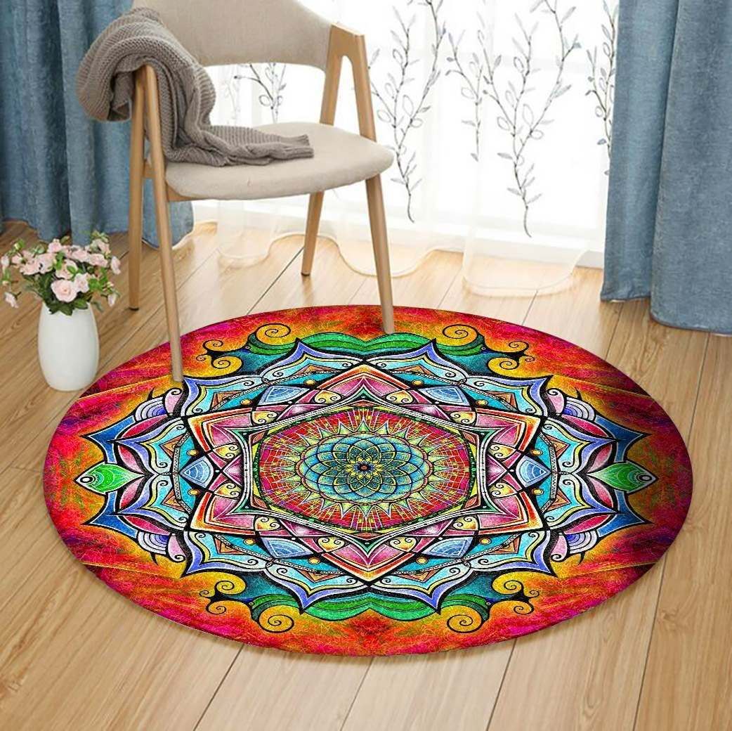 Mandala Round Carpet